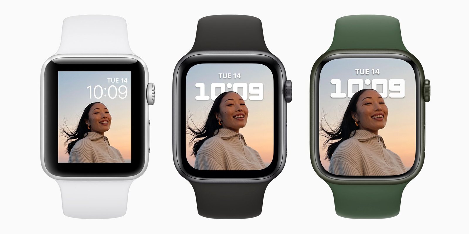 apple watch series 7 sizes on wrist