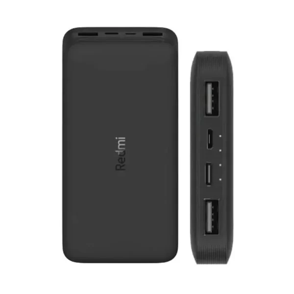 20,000 mAh Redmi Fast Charge Power Bank Ports