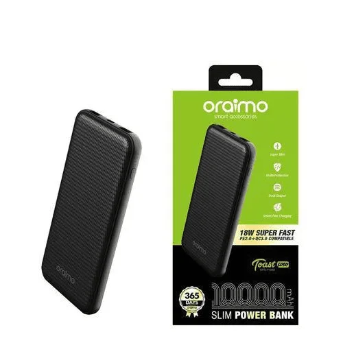 Oraimo Toast 10 Lite 10000mAh Power Bank