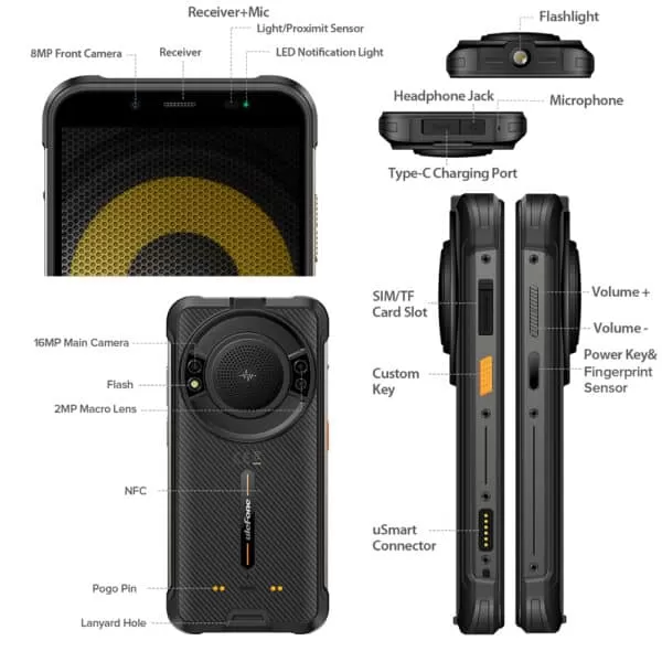 Ulefone Power Armor 16 Pro Specs