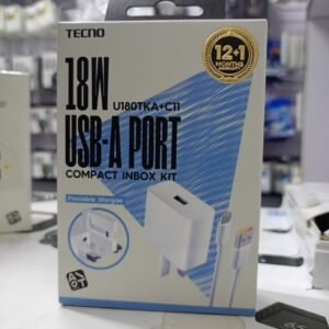 Tecno 18w USB-A Charger