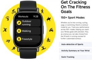 Redmi Watch 5 Lite Fitness and Sports Modes